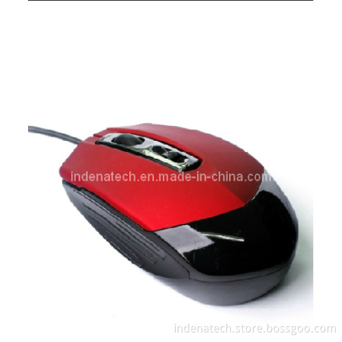 Fashion Ergonomics Design Wired Optical Mouse Right or Left Handed G-616